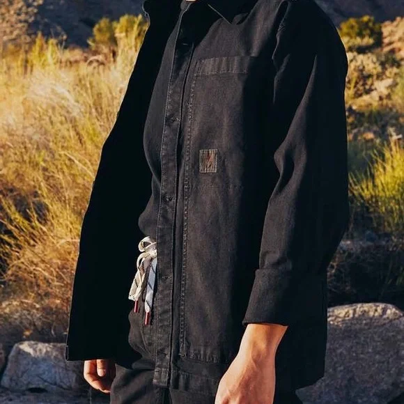 Topo Designs Black Dirt Jacket Men’s Small - Picture 4 of 9